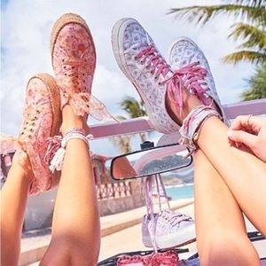 LoveShackFancy x Superga 2730 Espadrille Platform Sneaker